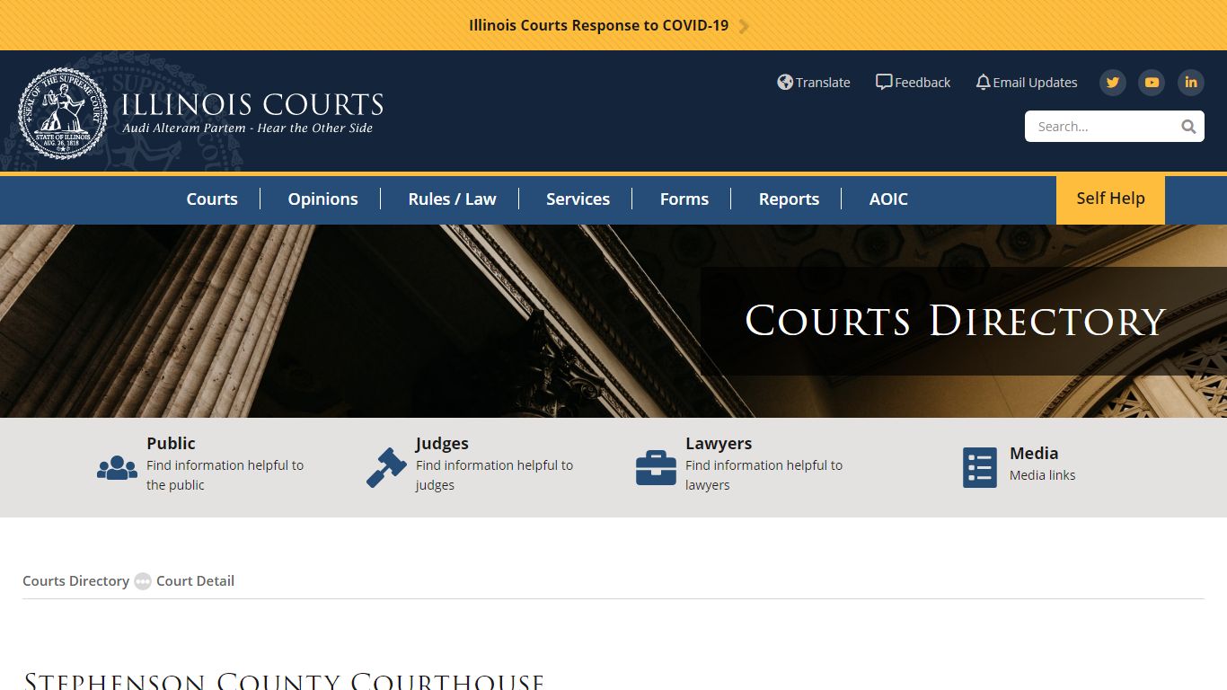 Stephenson County Courthouse - Administrative Office of ...